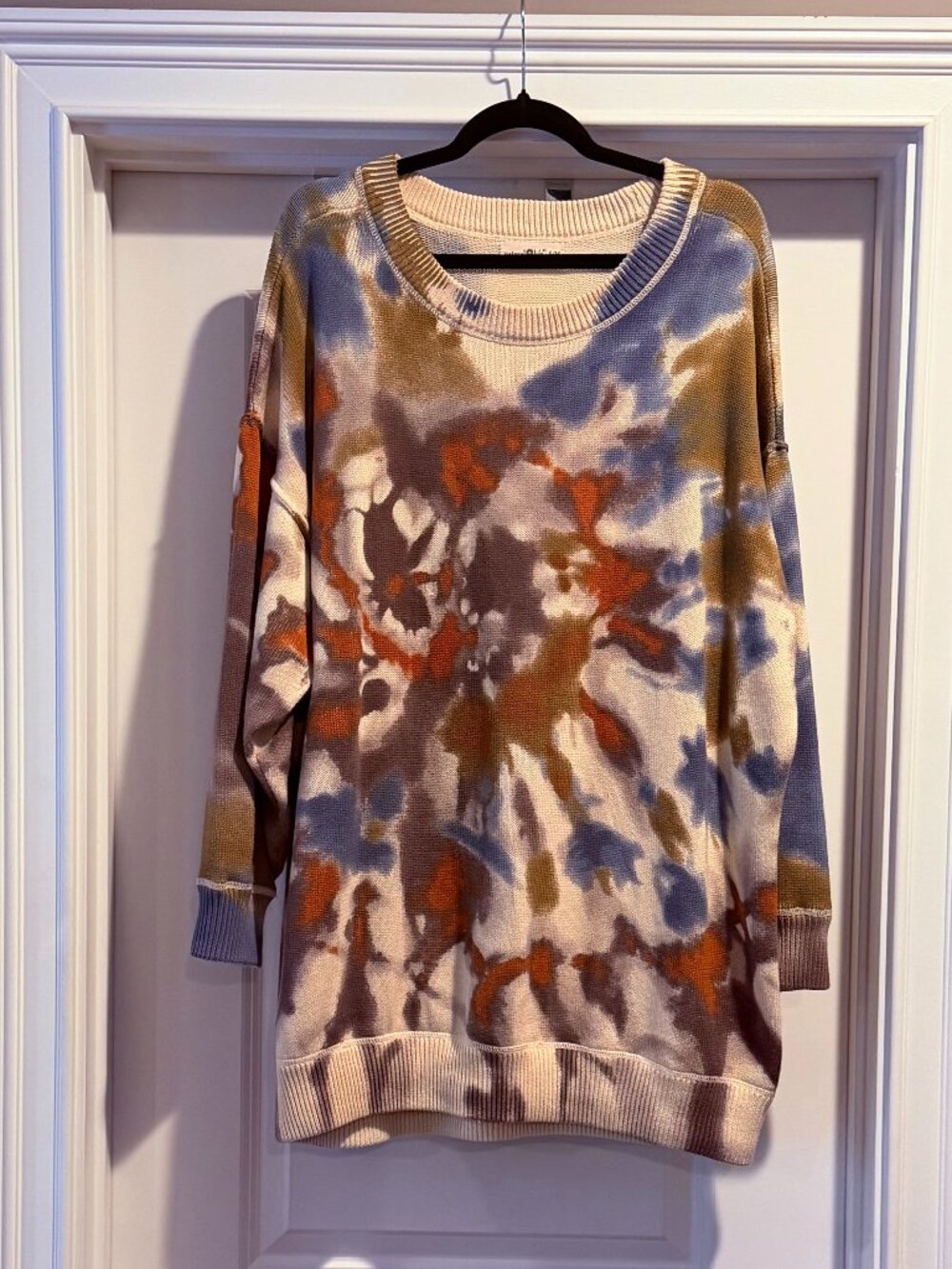 Natural Life Taylor Sunset Tie Dye Sweater Size S/M
